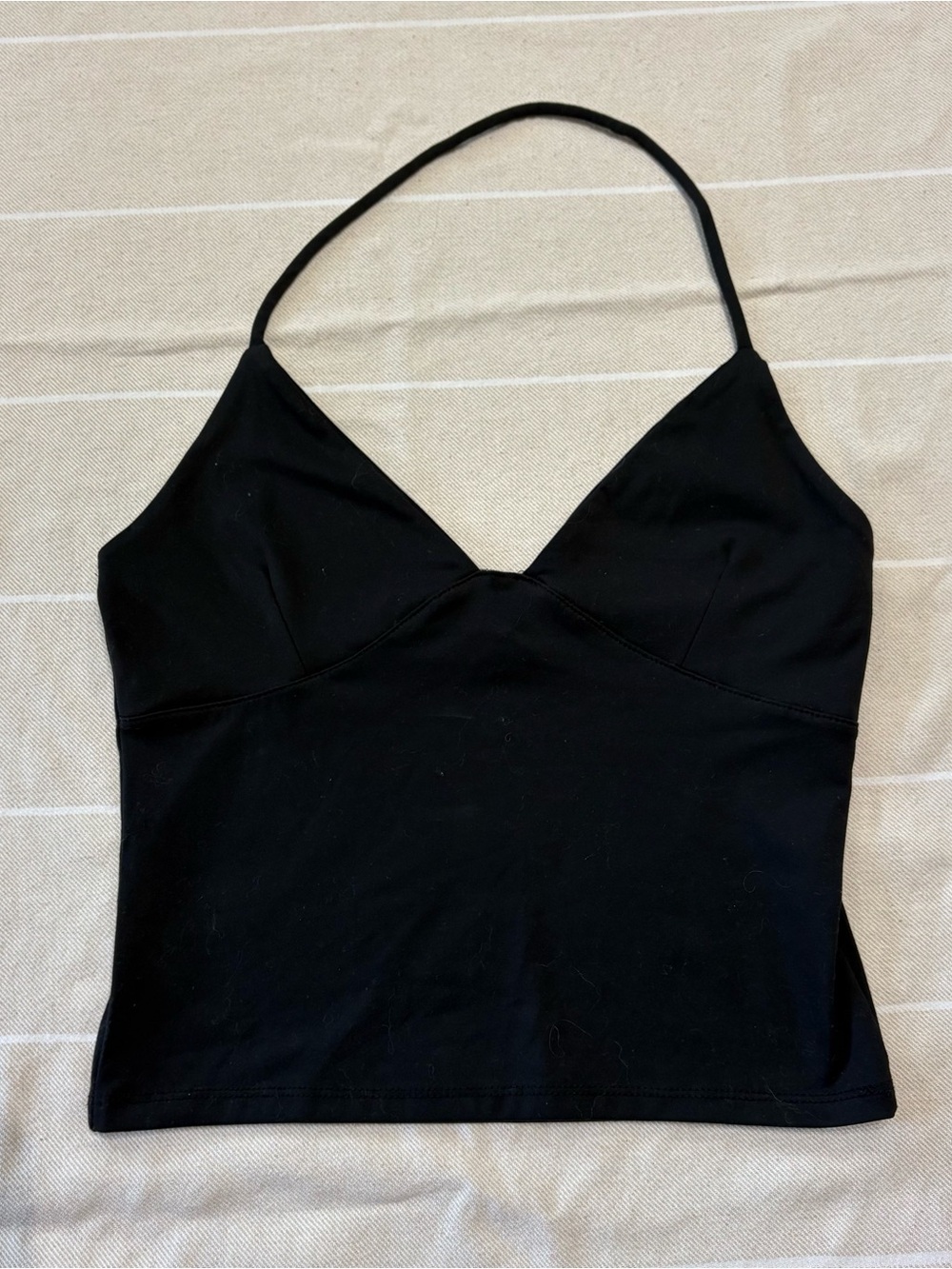 Cotton On Black Halter Cami Tank Top